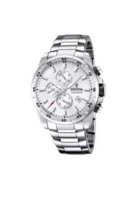 Festina Zegarek Chrono Sport 20463/1 Srebrny. Kolor: srebrny. Styl: sportowy #1