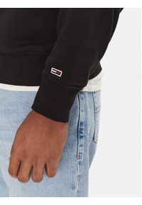 Tommy Jeans Bluza Varsity DM0DM20827 Czarny Relaxed Fit. Kolor: czarny. Materiał: bawełna