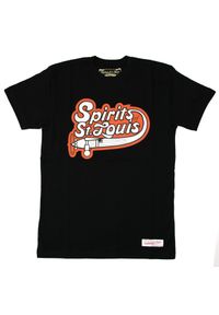 Koszulka Mitchell & Ness team logo traditional. Kolor: czarny. Sport: koszykówka #1