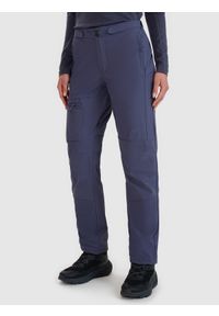 4f - 4F Spodnie trekkingowe szybkoschnące damskie - szare S. Kolor: szary. Materiał: włókno, materiał, tkanina. Sport: turystyka piesza, wspinaczka #2