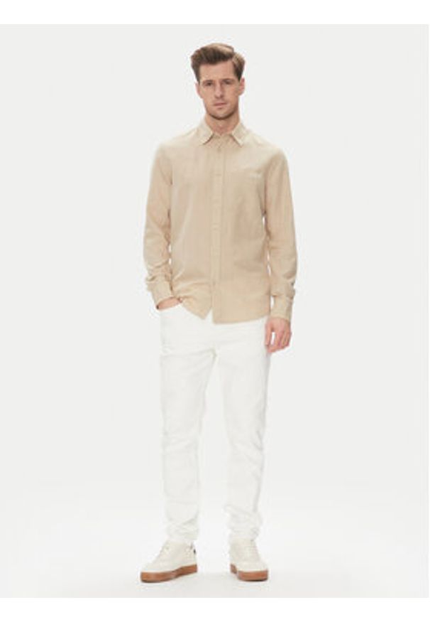 Calvin Klein Jeans Jeansy J30J327541 Biały Slim Fit. Kolor: biały