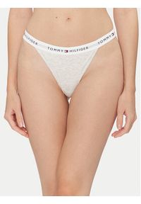 TOMMY HILFIGER - Tommy Hilfiger Komplet 3 par stringów UW0UW05757 Kolorowy. Materiał: bawełna. Wzór: kolorowy