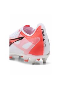 Puma - Buty piłkarskie FUTURE 5 MATCH MxSG PUMA White Black Glowing Red. Kolor: biały, czerwony, wielokolorowy, czarny. Sport: piłka nożna