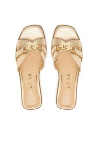 Guess Sneakersy 181502 Złoty. Kolor: złoty. Materiał: skóra #4