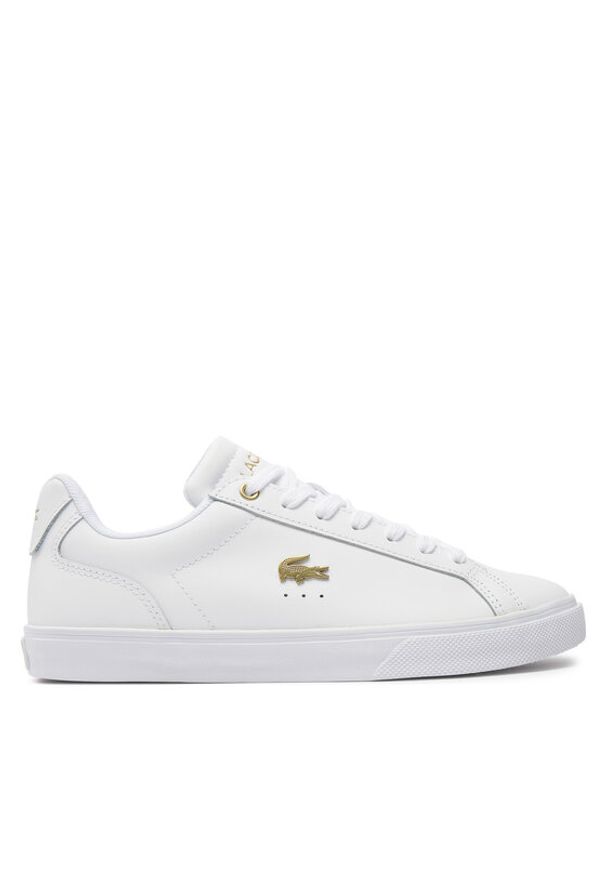 Lacoste Sneakersy Lerond Pro 224 1 Cfa 748CFA0006216 Biały. Kolor: biały. Materiał: skóra