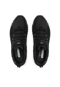 skechers - Skechers Sneakersy Road Sector 237219/BBK Czarny. Kolor: czarny. Materiał: skóra, nubuk #3