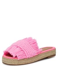 DeeZee Espadryle S855-1 Różowy. Kolor: różowy. Materiał: materiał #6