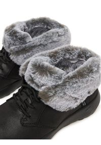 skechers - Skechers Botki On-The-Go Joy 144803/BKGY Czarny. Kolor: czarny. Materiał: materiał #4
