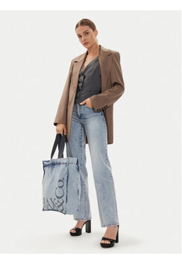 MAX&Co. Jeansy Artu 2426186071200 Niebieski Standard Fit. Kolor: niebieski