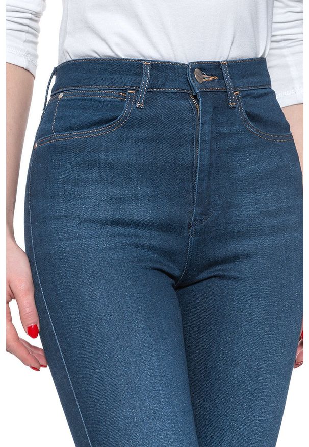 Wrangler - WRANGLER SUPER HIGH SKINNY DARK INDIGO W27WVQX1E 112128201