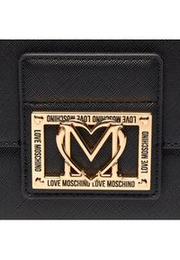 Love Moschino - LOVE MOSCHINO Torebka JC4329PP0IKS0000 Czarny. Kolor: czarny. Materiał: skórzane #5
