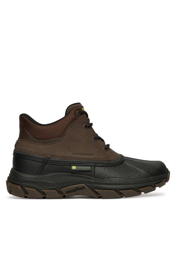 skechers - Trzewiki Skechers. Kolor: brązowy