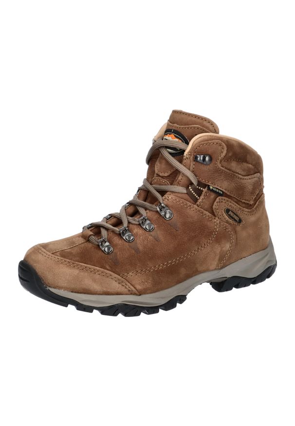 MEINDL - Buty turystyczne damskie Meindl Ohio Lady 2 z membraną Gore - Tex. Kolor: brązowy. Materiał: nubuk, skóra. Styl: sportowy