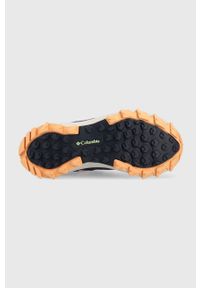 columbia - Columbia buty Peakfreak II Outdry damskie kolor granatowy 2005131-471. Kolor: niebieski. Materiał: syntetyk, materiał. Szerokość cholewki: normalna. Sezon: zima #5