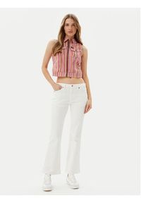 Wrangler Jeansy 112362665 Biały Bootcut Fit. Kolor: biały #4