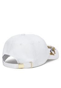 Versace Jeans Couture Czapka z daszkiem 78VAZK17 Biały. Kolor: biały. Materiał: bawełna, materiał