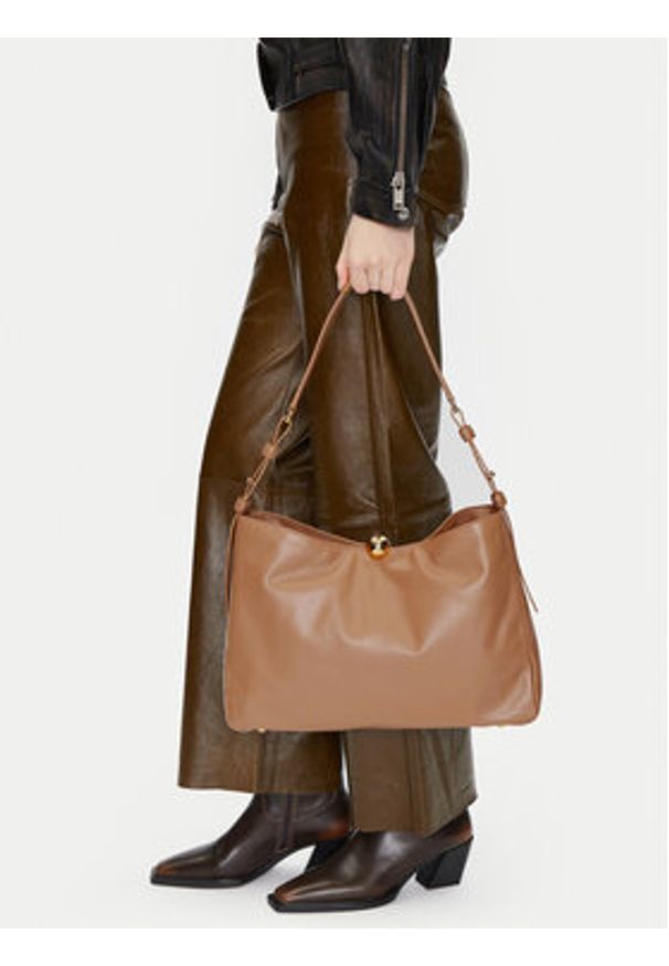 Furla Torebka WB01365 BX3168 YU500 Brązowy. Kolor: brązowy. Materiał: skórzane