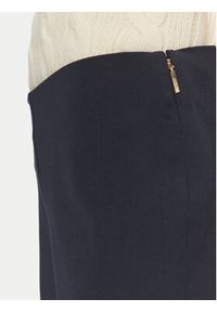 Lauren Ralph Lauren Spodnie materiałowe 200631310 Granatowy Slim Fit. Kolor: niebieski. Materiał: wiskoza, bawełna #6