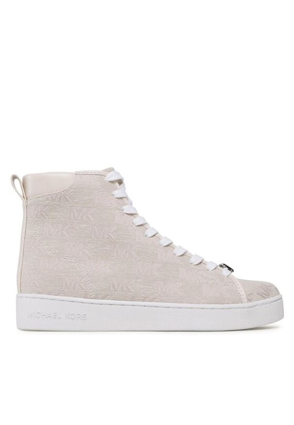 MICHAEL Michael Kors Sneakersy Edie High Top 43S3NVFE1Y Beżowy. Kolor: beżowy. Materiał: materiał