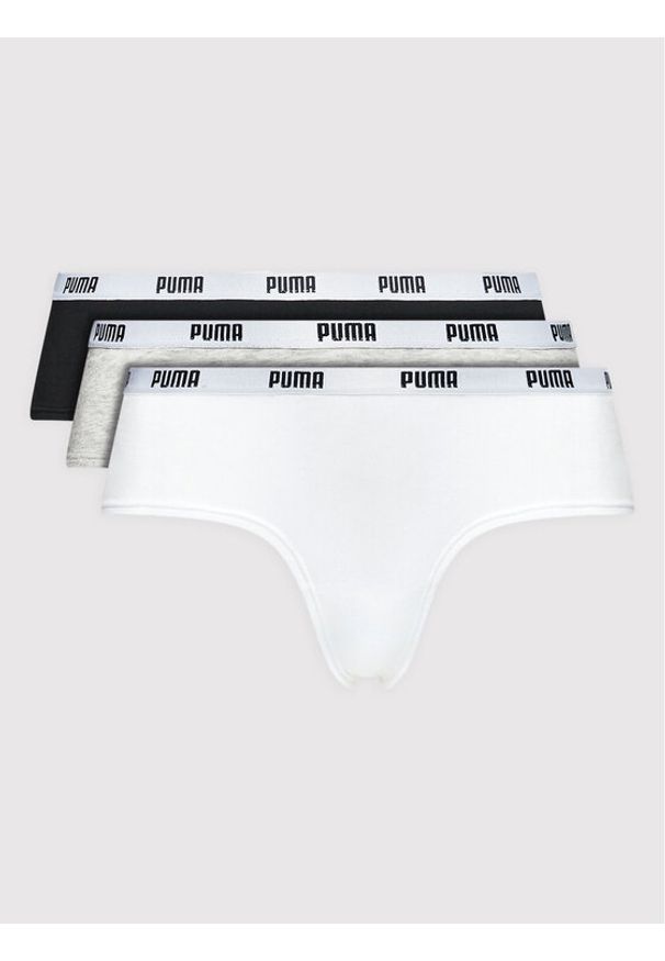 Puma Komplet 3 par bokserek 907592 Kolorowy. Materiał: bawełna. Wzór: kolorowy