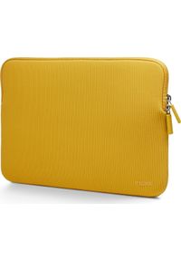 Etui Trunk Ribbed Velvet do MacBook 14'' (sunflower). Materiał: mikrofibra, materiał, neopren, prążkowany. Styl: elegancki, casual