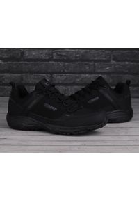 Buty męskie sportowe turystyczne DK PREDATOR. Kolor: czarny. Sport: turystyka piesza