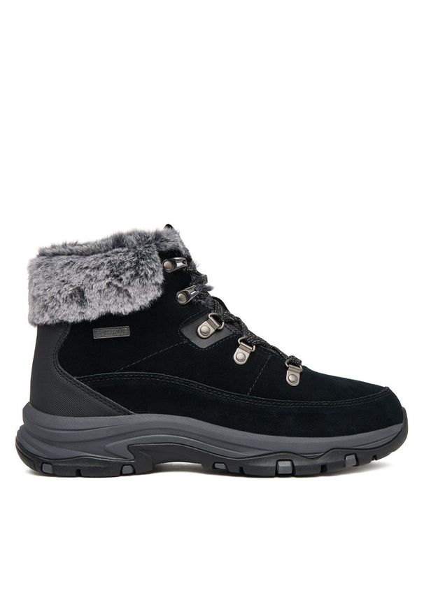 skechers - Trekkingi Skechers. Kolor: czarny. Sport: turystyka piesza