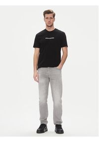 Armani Exchange T-Shirt XM000787 AF12308 UC001 Czarny Regular Fit. Kolor: czarny. Materiał: bawełna #4