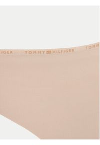 TOMMY HILFIGER - Tommy Hilfiger Stringi UW0UW05214 Beżowy. Kolor: beżowy. Materiał: syntetyk #4