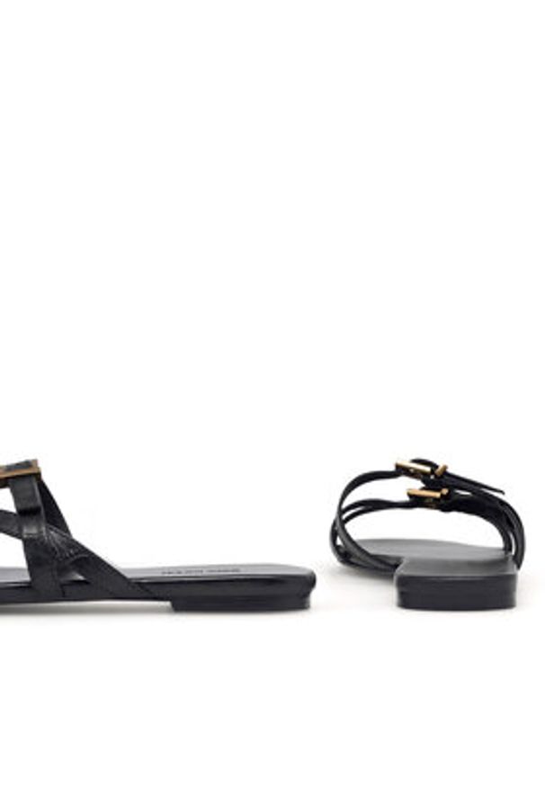 Gino Rossi Klapki FORES-111644 Czarny. Kolor: czarny. Materiał: skóra