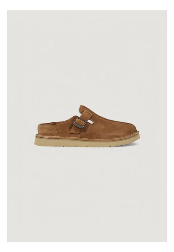Clarks Klapki Solsbury 26180881 Brązowy. Kolor: brązowy. Materiał: skóra