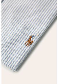 Polo Ralph Lauren - Koszula 710549084009. Typ kołnierza: polo. Kolor: niebieski. Materiał: tkanina #6