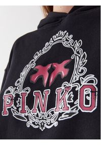 Pinko Bluza 101767 A13M Czarny Relaxed Fit. Kolor: czarny. Materiał: bawełna