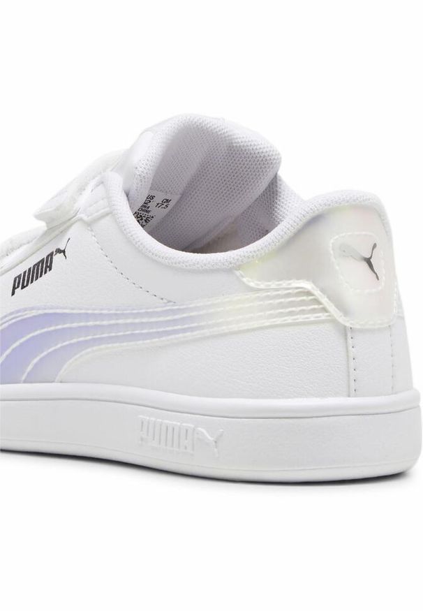 Puma - Dziecięce sneakersy Carina 3.0 Holo 2.0 PUMA. Kolor: biały, różowy, wielokolorowy