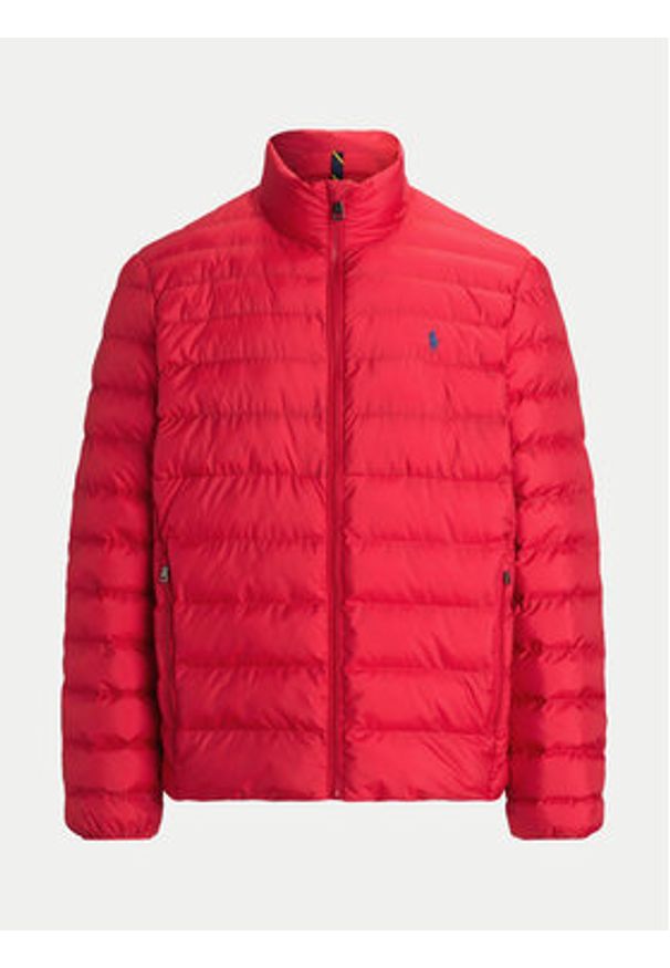 Polo Ralph Lauren Kurtka przejściowa 710949955004 Czerwony Regular Fit. Typ kołnierza: polo. Kolor: czerwony. Materiał: syntetyk