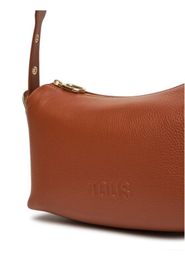 TOUS Torebka Tous Buckles 2002188943 Brązowy. Kolor: brązowy. Materiał: skórzane