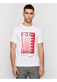 BOSS - T-Shirt Boss. Kolor: biały