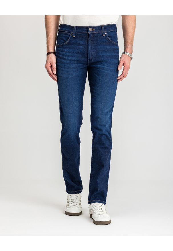 Wrangler - WRANGLER MĘSKIE SPODNIE JEANSOWE WRANGLER LARSTON NIGHT SHADE 112350845