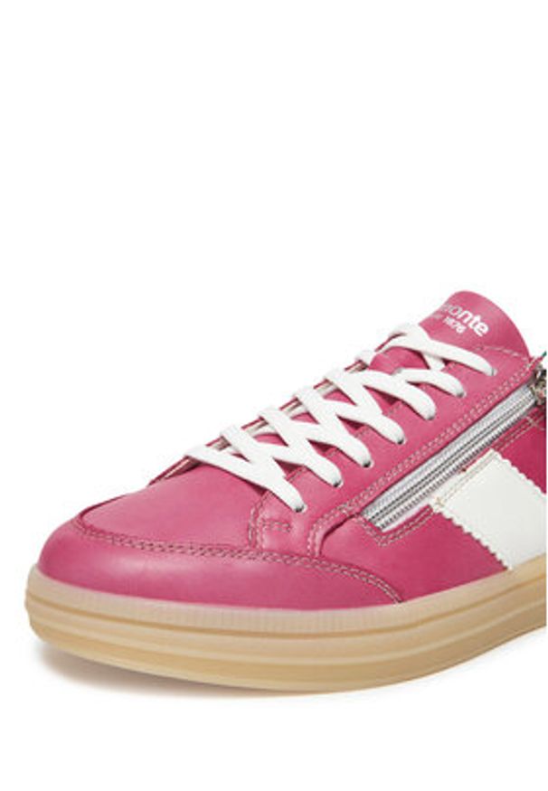 Remonte Sneakersy D2C02-31 Różowy. Kolor: różowy. Materiał: skóra
