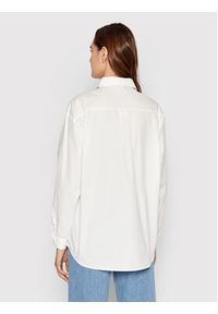 NA-KD Koszula Basic 1018-008584-0001-581 Biały Oversize. Kolor: biały. Materiał: bawełna #3