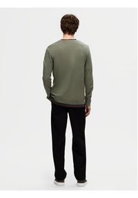 Selected Homme Sweter 16090147 Zielony Regular Fit. Kolor: zielony