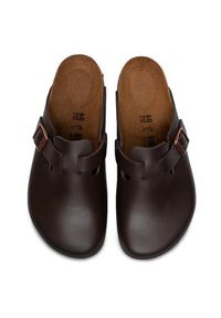 Birkenstock Klapki Boston 60101 Brązowy. Kolor: brązowy. Materiał: skóra #6