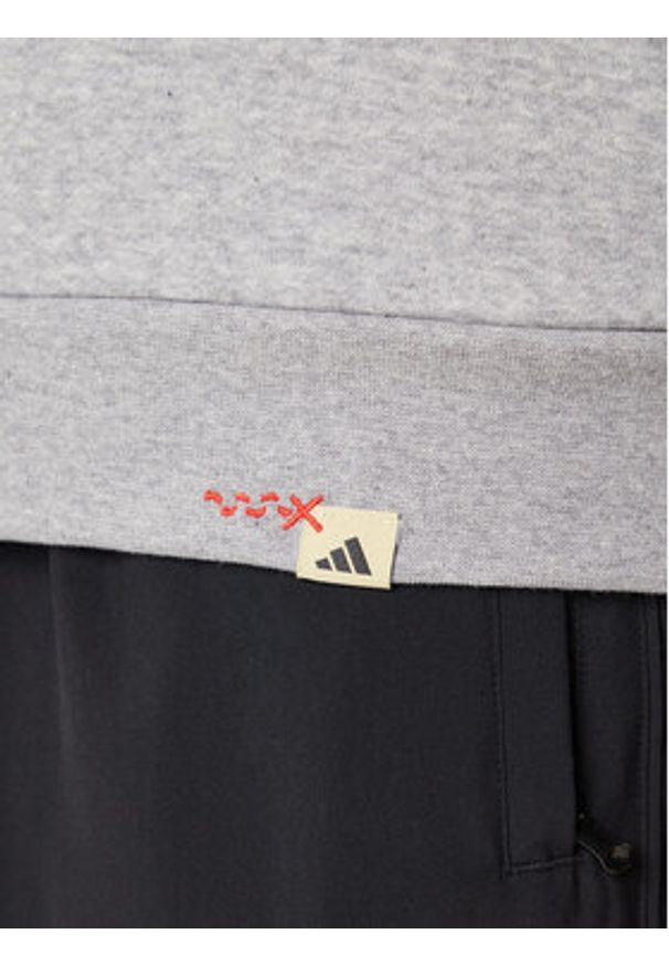 Adidas - adidas Bluza Doodle Hunt Hike Graphic JM6503 Szary Regular Fit. Kolor: szary. Materiał: bawełna, syntetyk
