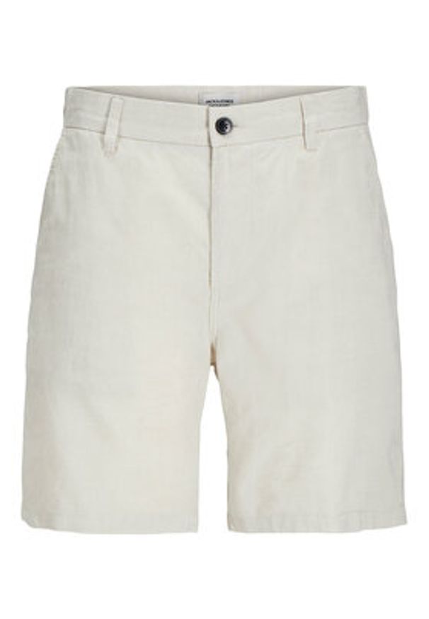 Jack & Jones Szorty materiałowe Stace Summer 12248627 Beżowy Regular Fit. Kolor: beżowy. Materiał: bawełna