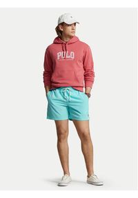 Polo Ralph Lauren Szorty kąpielowe 710907255004 Turkusowy Regular Fit. Kolor: turkusowy. Materiał: syntetyk #6