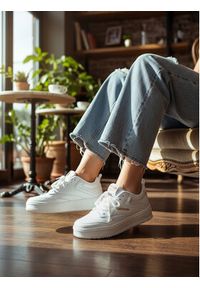Reebok Sneakersy CEO-REE VAMP AR30240W-WYY Biały. Kolor: biały. Materiał: skóra #5