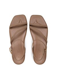 Crocs Sandały Miami Ankle Strap Sandal 212256 Brązowy. Kolor: brązowy #7