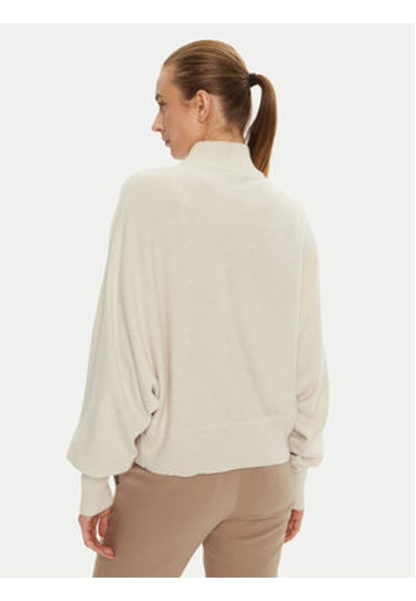 Marella Sweter Finito 2423366262 Różowy Relaxed Fit. Kolor: różowy. Materiał: wełna
