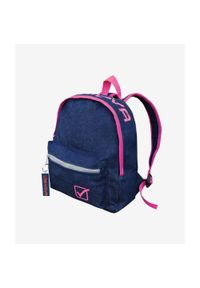 Givova University Jeans plecak dziecięcy. Kolor: różowy, niebieski, wielokolorowy. Materiał: jeans #1