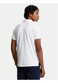 Polo Ralph Lauren Polo Core Replen 710548797 Biały Slim Fit. Typ kołnierza: polo. Kolor: biały. Materiał: bawełna